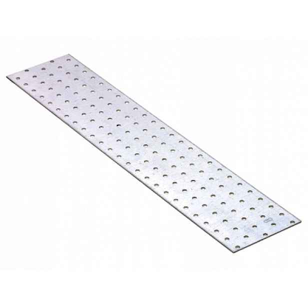 Perforovaná plochá tesařská spojka 100 x 500 x 2 mm PP17 25 Ks