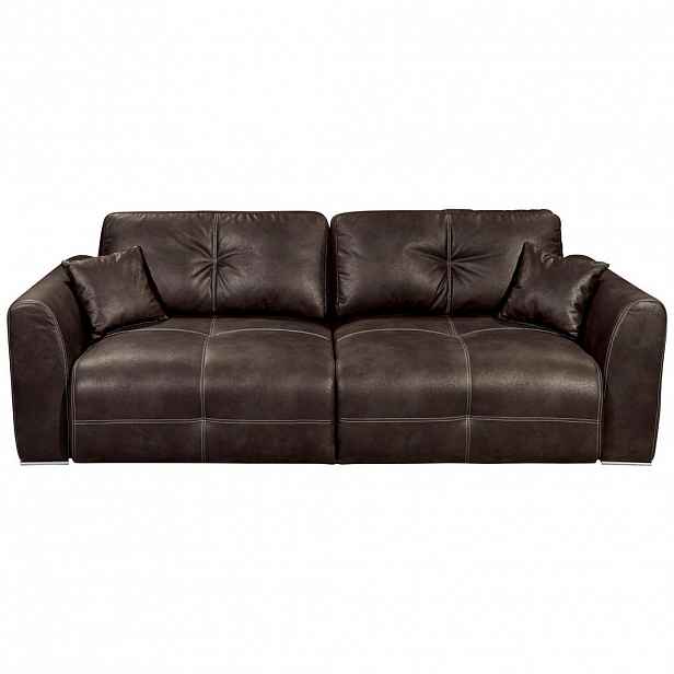 Livetastic ROZKLÁDACÍ POHOVKA, textil, hnědá