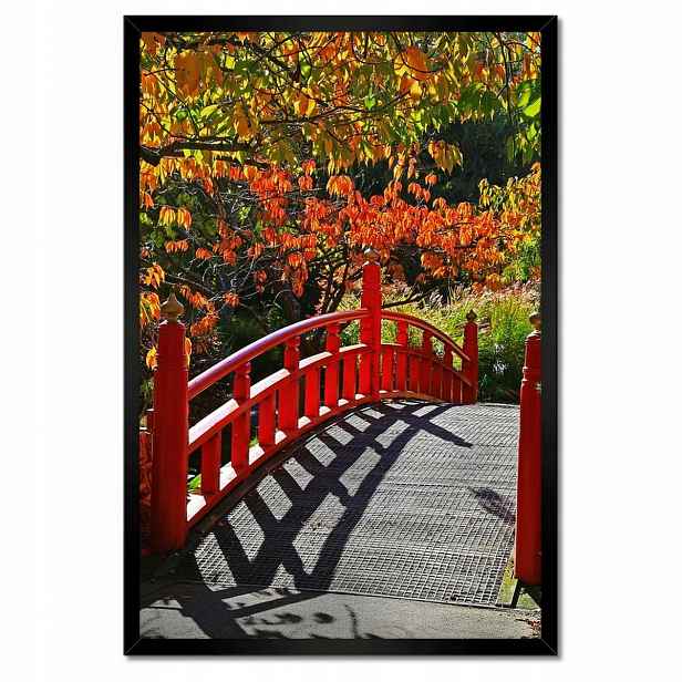 Plakáty v rámu 40x60 Červený japonský most