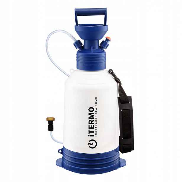 Pumpička 3 L pro plnění solárních instalací ústředního topení C.o.