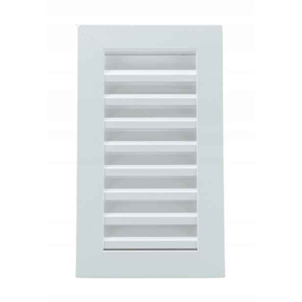 Ventilační mřížka 10x20 bílá matná