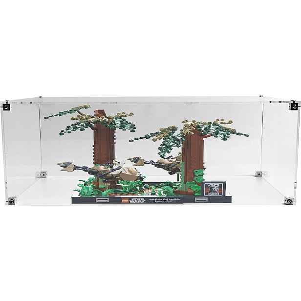 Vitrína Drewlandia pro stavebnici Lego 75353 Diorama: Honička na pronásledovateli