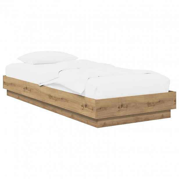 vidaXL Postel na podlaze Dub artisan 80 x 200 cm Kompozitní dřevo