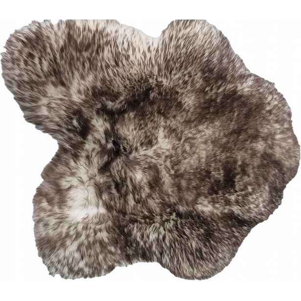 Kaštanový muflon, připálený, přehoz z ovčí kůže, kobereček Mini75x55 cm