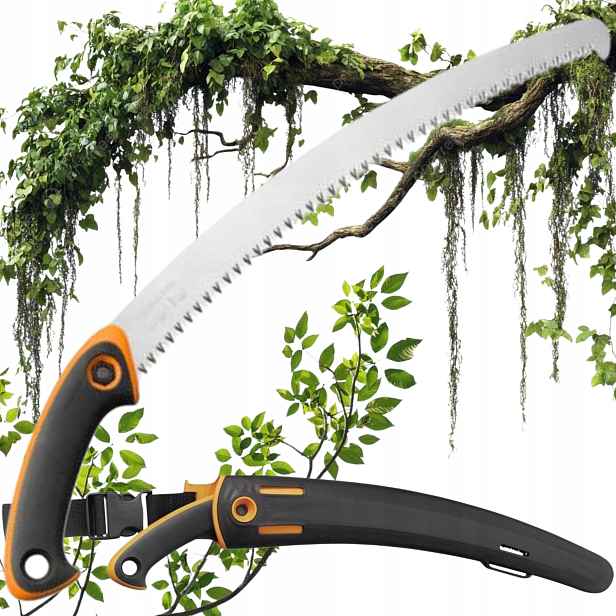 Zahradní Pila Fiskars SW-330 Pro Stříhání Větví Keřů Živých Plotů Softgrip