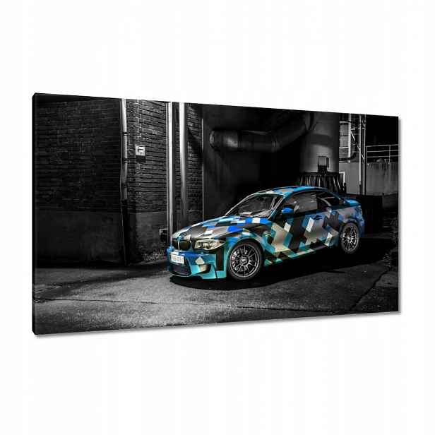 Obrazy 120x70 Tyrkysové Bmw