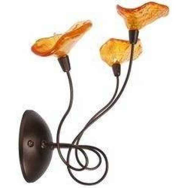 Nástěnná lampa 3x20W G4 Malta hnědá2