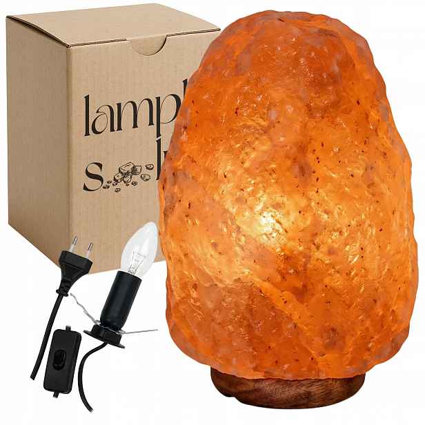 Solná Lampa Himalájská sůl 9-12 Kg Ionizátor Lampička Přírodní těleso ze soli