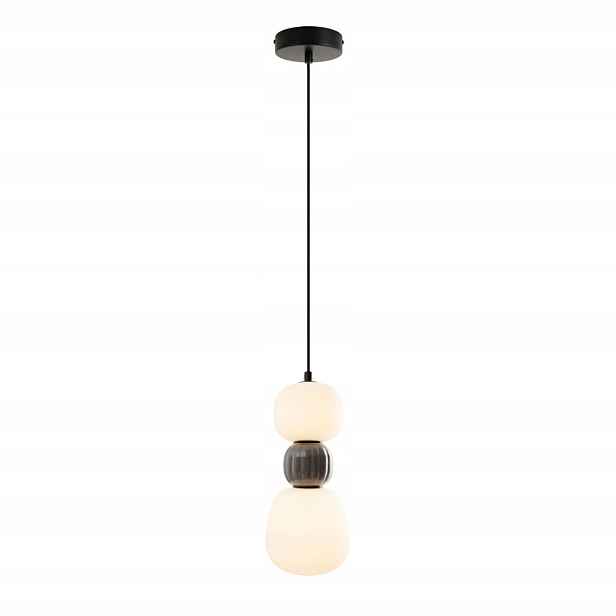 Závěsná lampa Maxlight Modern Led 13W černo-šedá, moderní, 3 stínítka
