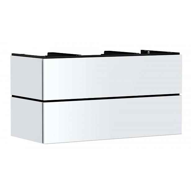 Hansgrohe Xilesa E - Umyvadlová skříňka, 62x118x55 cm, 2 zásuvky, matná bílá 54303700