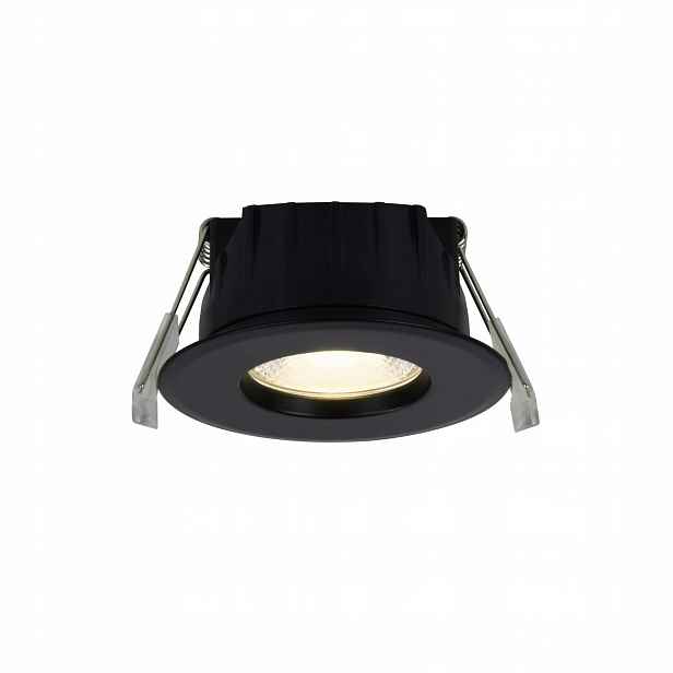 Led zapuštěné svítidlo Černá Stmívatelná 600lm Hliník IP65 Nordlux 8.6 cm