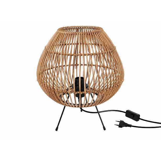Stolní lampa Paco Home Piru – přírodní – E27 Boho