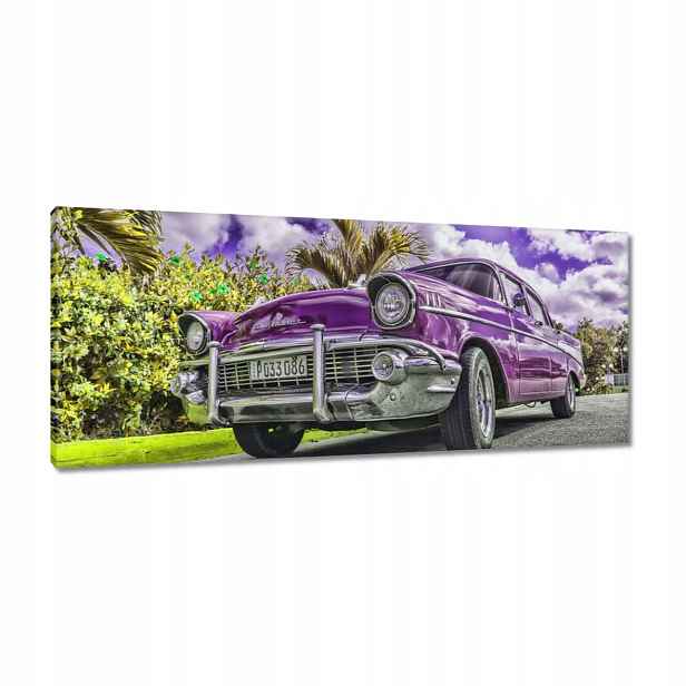 Obrazy 100x40 Fialový Chevrolet