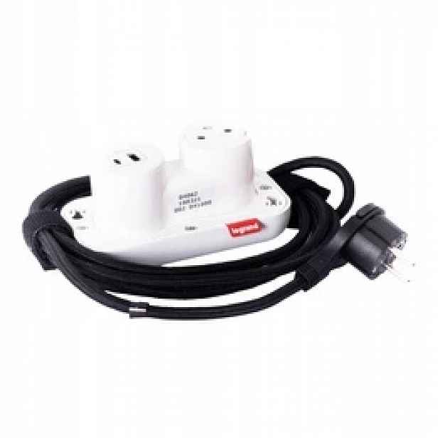 Základna 1x2P+Z/USB Incara:electron Bílá 654902