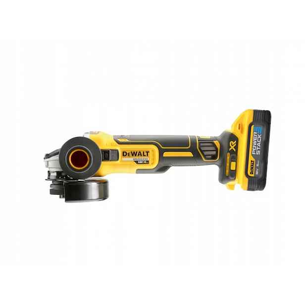 DeWalt úhlová bruska DCG405H2T-QW 18V 2x Powerstack 5.0 Ah