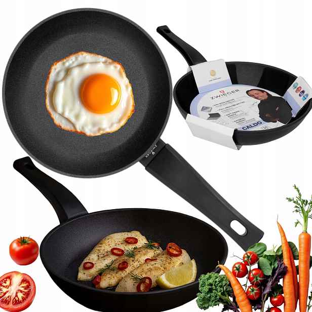 Zwieger Caldo Pánev 24 CM Nepřilnavá Indukce Plyn Flísová Krytka