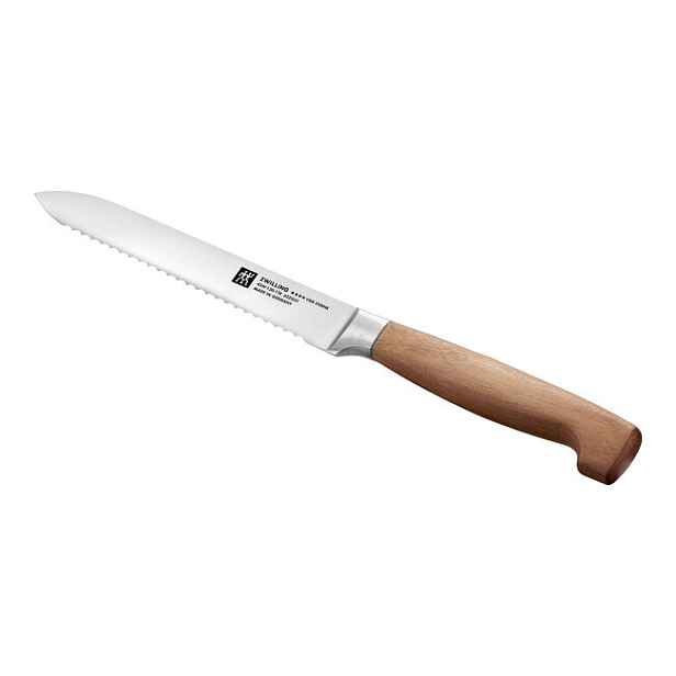 Zwilling Univerzální nůž Four Star Wood se zoubkovaným ostřím, 13 cm 1035161