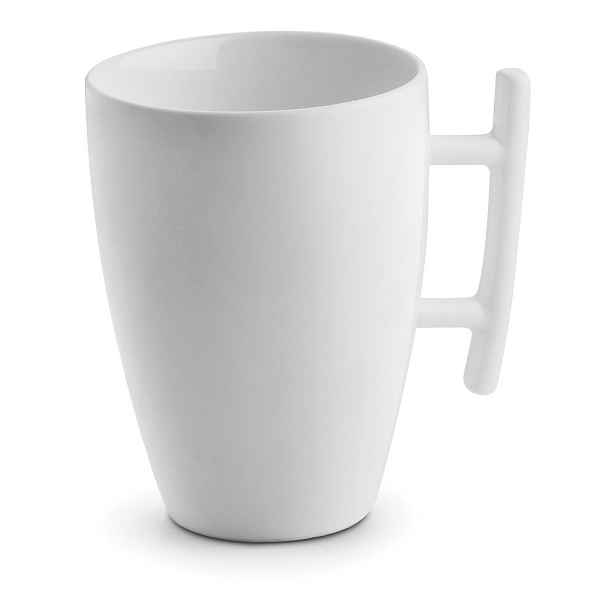 Bílý porcelánový hrnek na latte 300 ml Squito – BonBistro