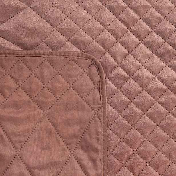 Přehoz na postel Glamour LUIZ/3 růžový 220x240 Koc