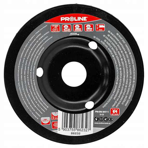 Šikmý Kotouč, Jemné Zuby Typ B 125 MM Proline