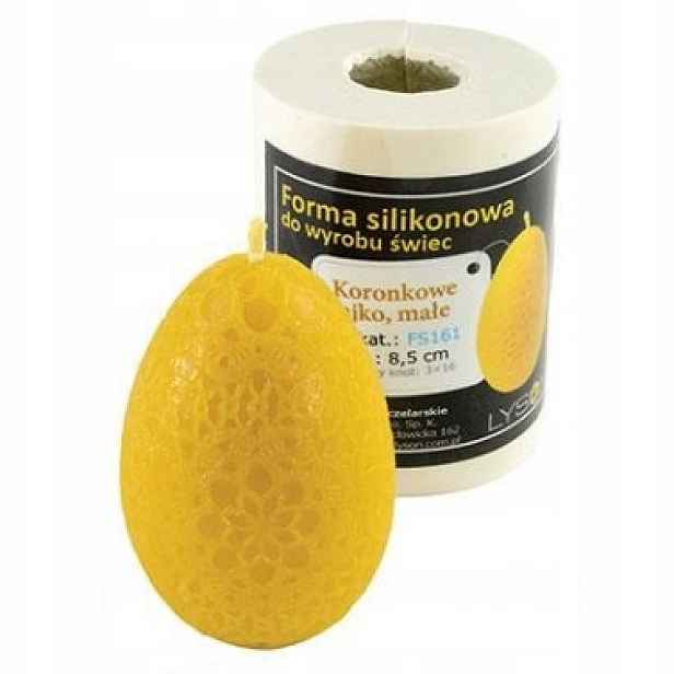 Silikonová forma na svíčky – Krajkové malé vajíčko
