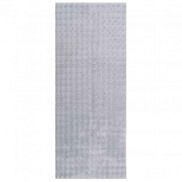 vidaXL Vnitřní koberec SIROLO Šedá 80 x 150 cm Polyester Medium Pile