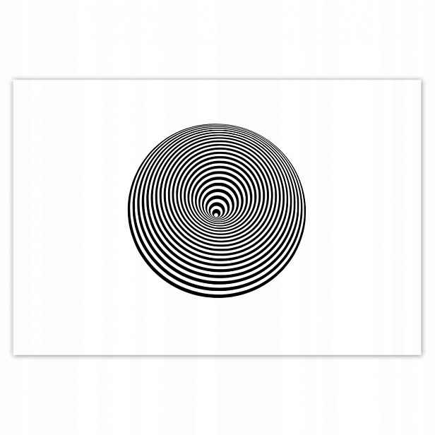Plakáty 200x135 Abstrackja černobílá