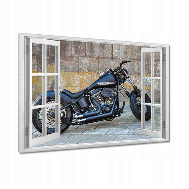 Obrazy 90x60 Harley Davidson Motocykl