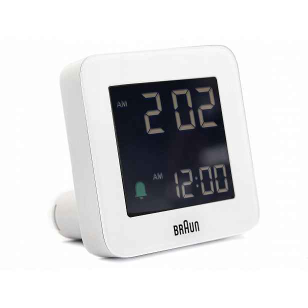Budík Braun BC09W-DCF Alarm Snooze Rádio Ovládání