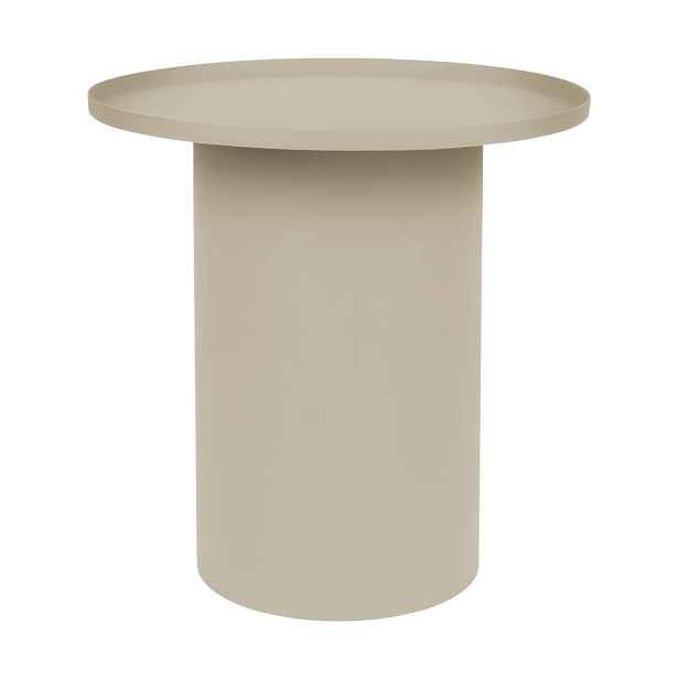 Kovový kulatý odkládací stolek ø 45,5 cm Sverre – White Label