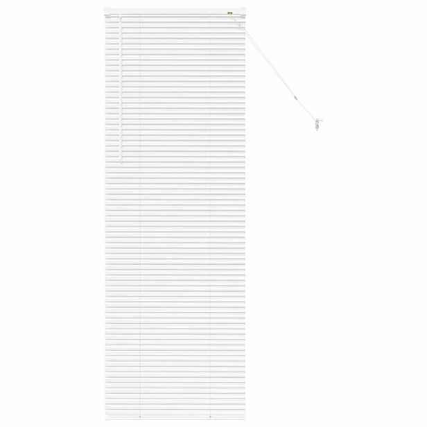 vidaXL Venet školní žaluzie Bílá 175 x 60 cm 25 mm Hliník