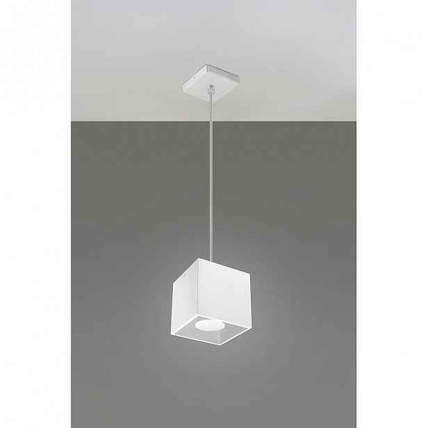 Bílé závěsné svítidlo Nice Lamps Geo