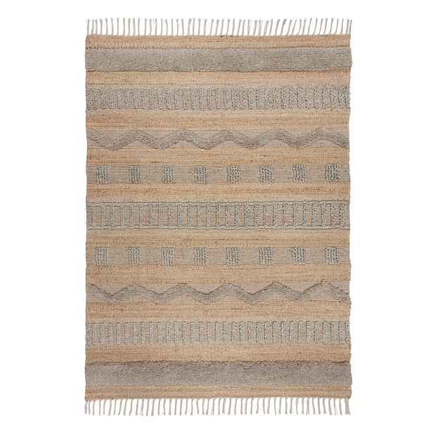 Koberec ve světle šedé a přírodní barvě 160x230 cm Medina – Flair Rugs