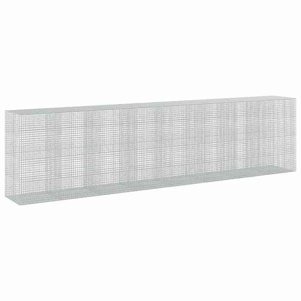 vidaXL Gabion s drátem 3,5 mm a síťkou 5x5 cm 800x100x200 cm