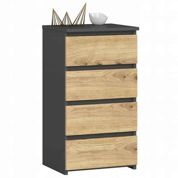 Komoda skříňka 40 cm CL4 grafit šedá-artisan Akd