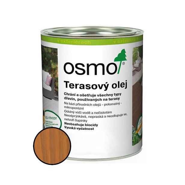 Olej terasový Osmo 004 douglasie 2,5 l