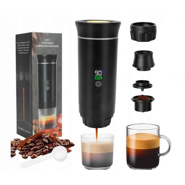 Přenosný Espresso Kávovar 12 V Usb Samoohřevný