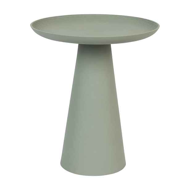 Kovový kulatý odkládací stolek ø 39,5 cm Ringar – White Label