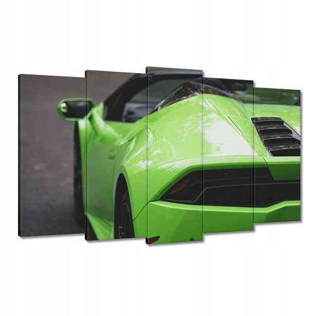 Obrazy 100x60 Zelené Auto