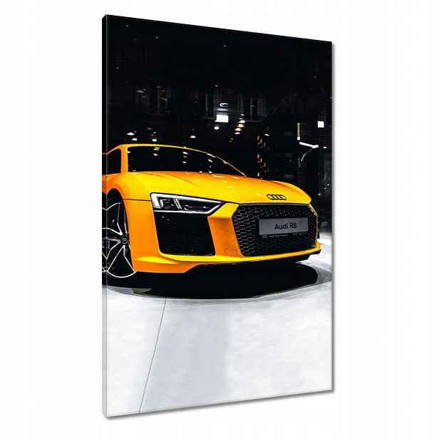 Obrazy 60x90 Žluté Audica R8