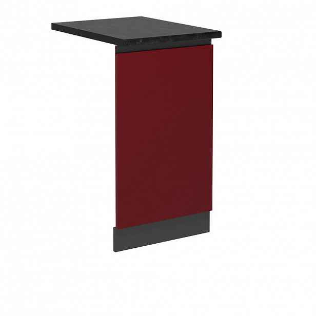 Vicco ČELNÍ PANEL MYČKY R-Line Červená 45 cm , PD Antracit