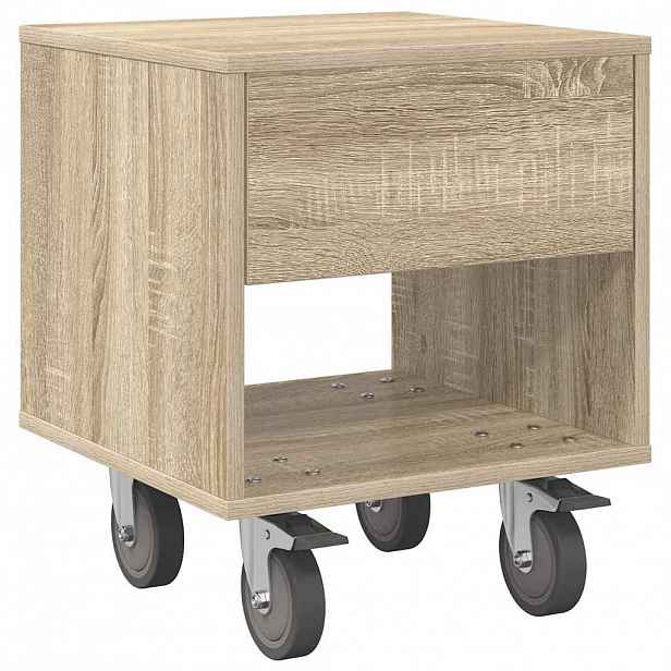 vidaXL Noční stolek Sonoma dub 40,5 x 40 x 48 cm Kompozitní dřevo