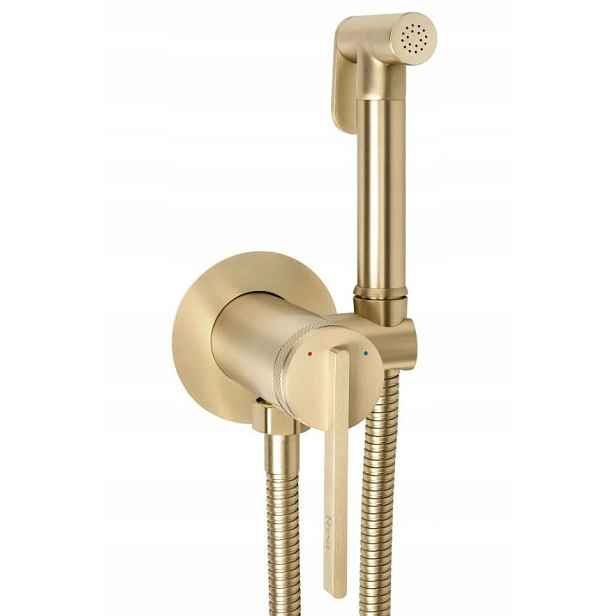 Bidetová Baterie Grace JS-703709BG, Zlatý Kartáč