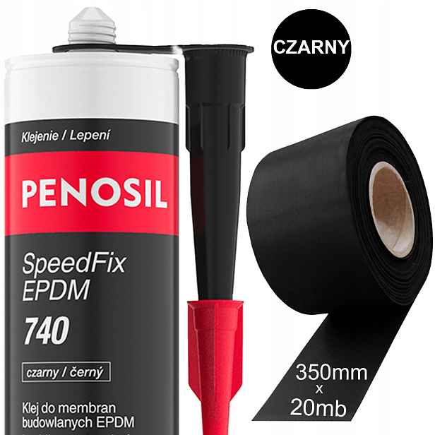 Epdm 350 mm Membrána Páska Hydroizolace Okna Střecha Terasa Lepidlo pro Epdm