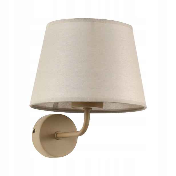 Nástěnná lampa Maja sabia béžová 1xE27 Klasické Nástěnné Osvětlení Lampa IP20