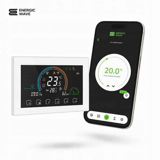 Pokojový termostat Wifi Regulátor teploty pro podlahové vytápění