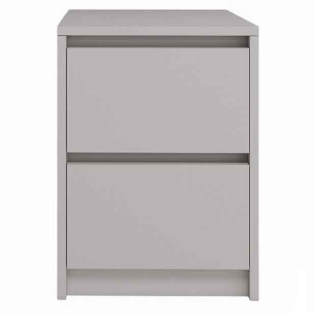 Noční stolek loft 42x52x43 cm 2 zásuvky noční stolek moderní Kašmír