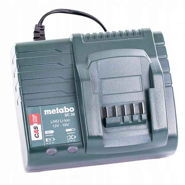 Univerzální nabíječka 12-18V SC30 Metabo Cas 627048001