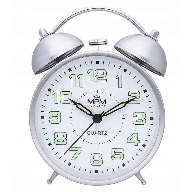 Hlasitý Retro Budík C01.3855.72, Tichý Mechanismus