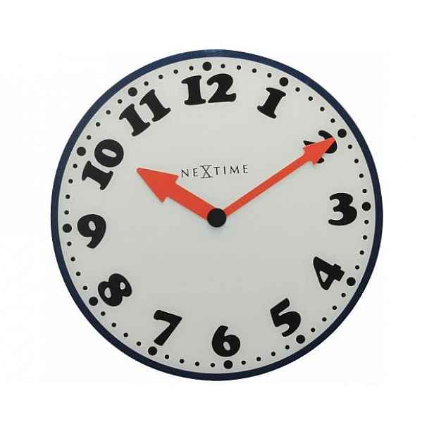 Designové nástěnné hodiny 8151 Nextime Boy 43cm